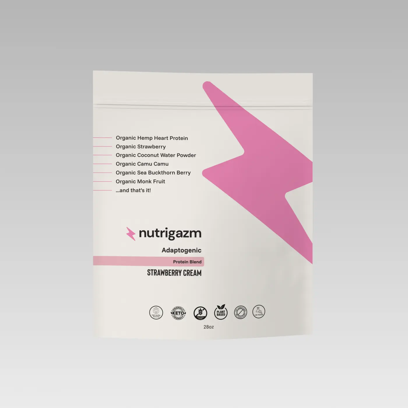 Strawberry Cream Nutrigazm pouch